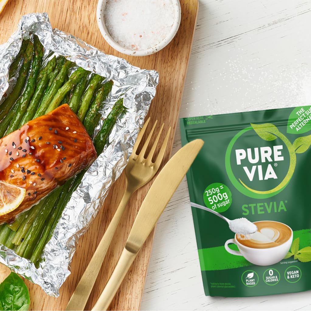 Pure Via Stevia | 1kg (250g x4) | Gluten Free, Zer... - Image 5
