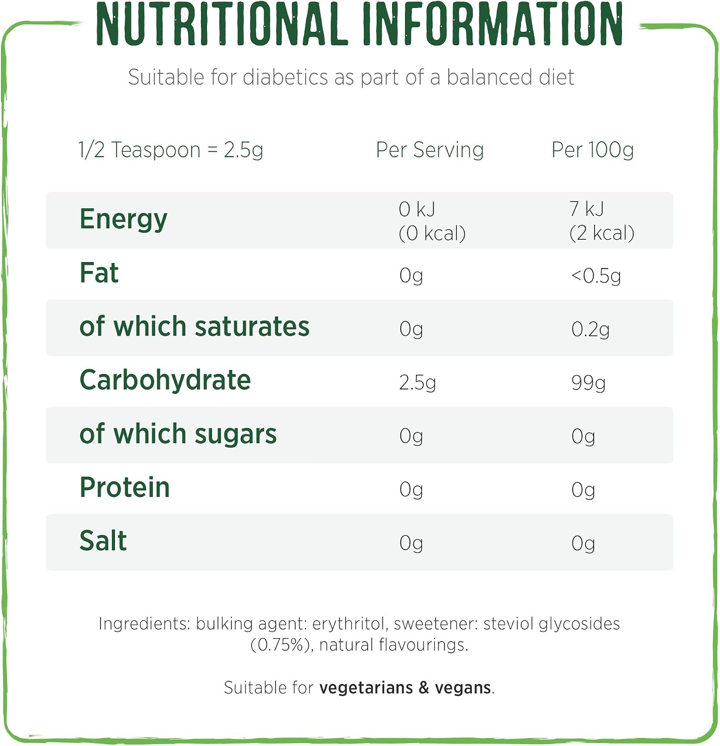 Pure Via Stevia | 1kg (250g x4) | Gluten Free, Zer... - Image 2