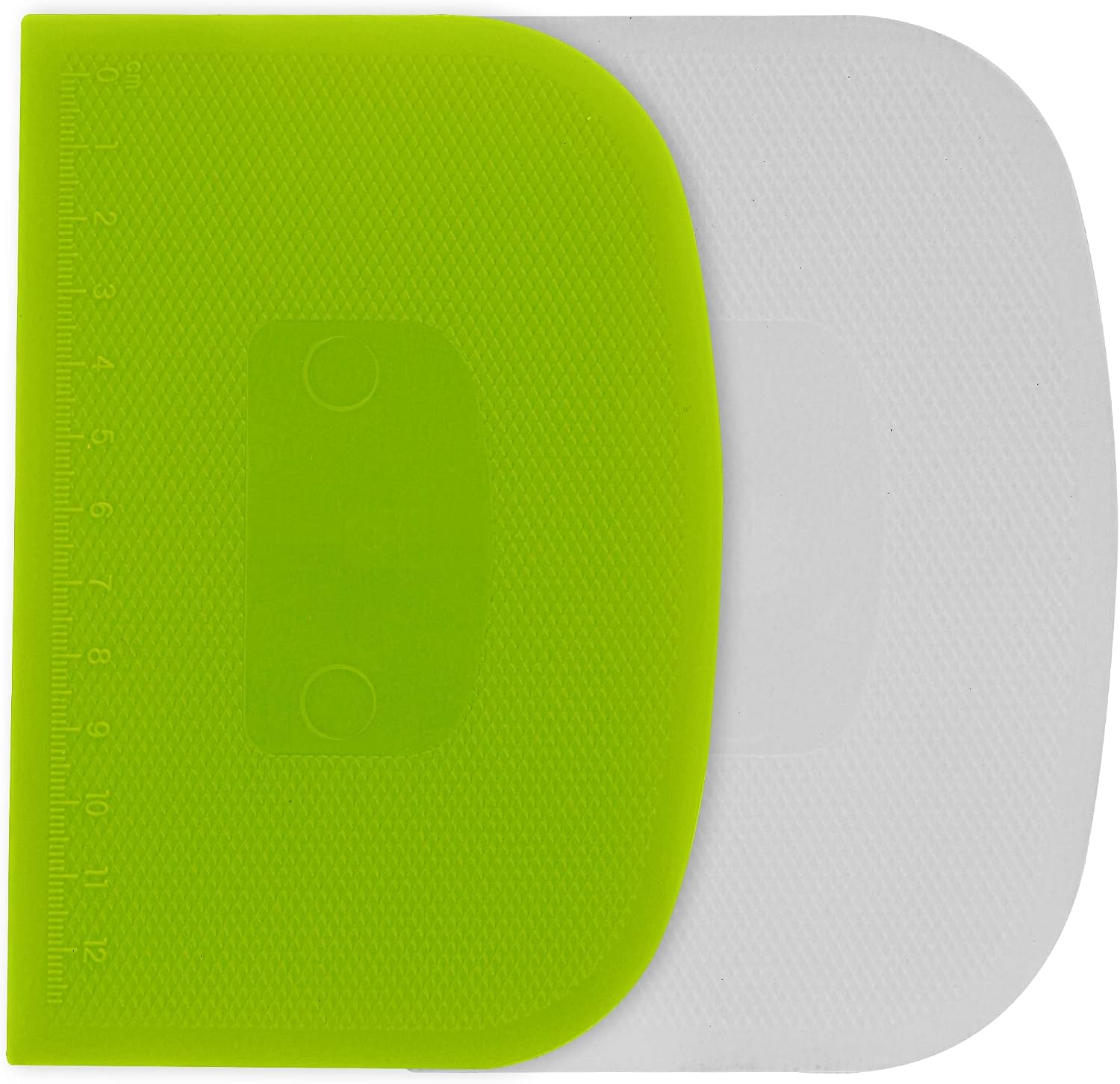 Zikrange Dough Scraper Set of 2 (9.5cmx12cm) Food ...