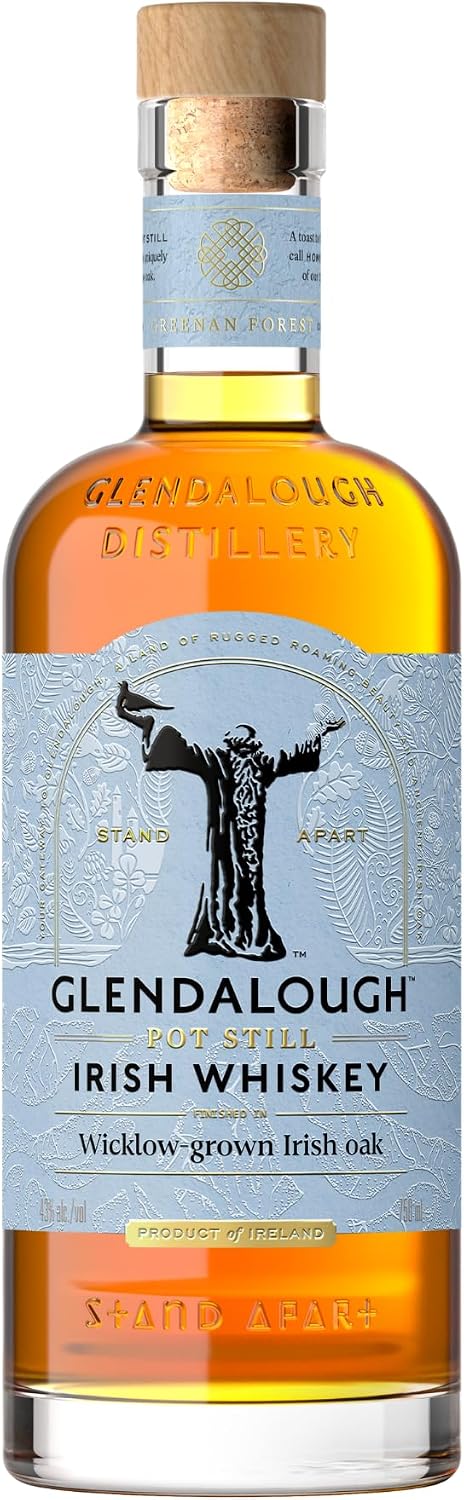 Glendalough Single Pot Still Irish Whiskey, 70cl, ...